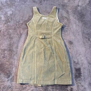 Vintage Levi's Corduroy Mini Dress With Belt